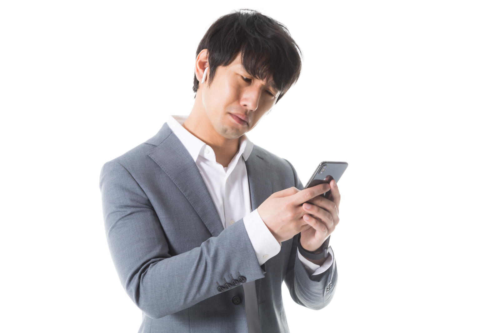 画像とサービス概要の矛盾に嫌悪感を表すユーザーイメージ