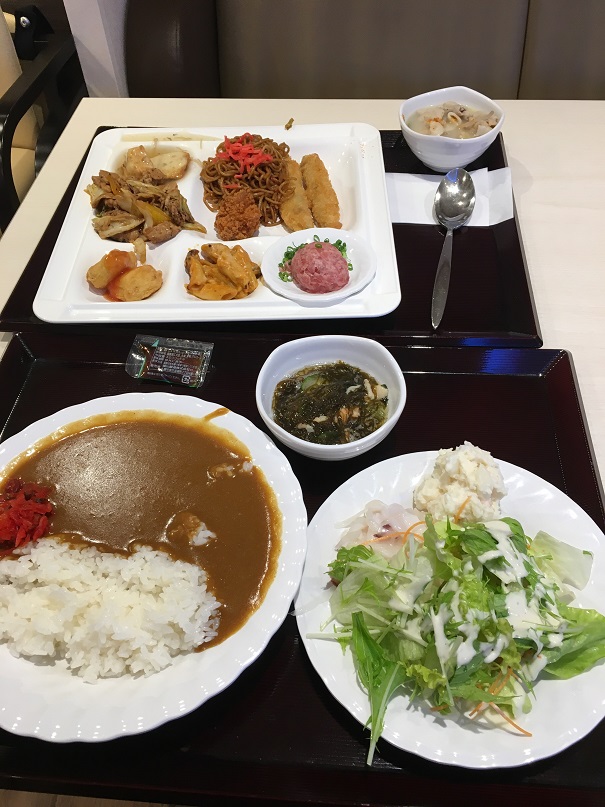 フェリーのビッフェ