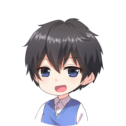 笑顔アイコン(ショウヘイ) 丸抜き